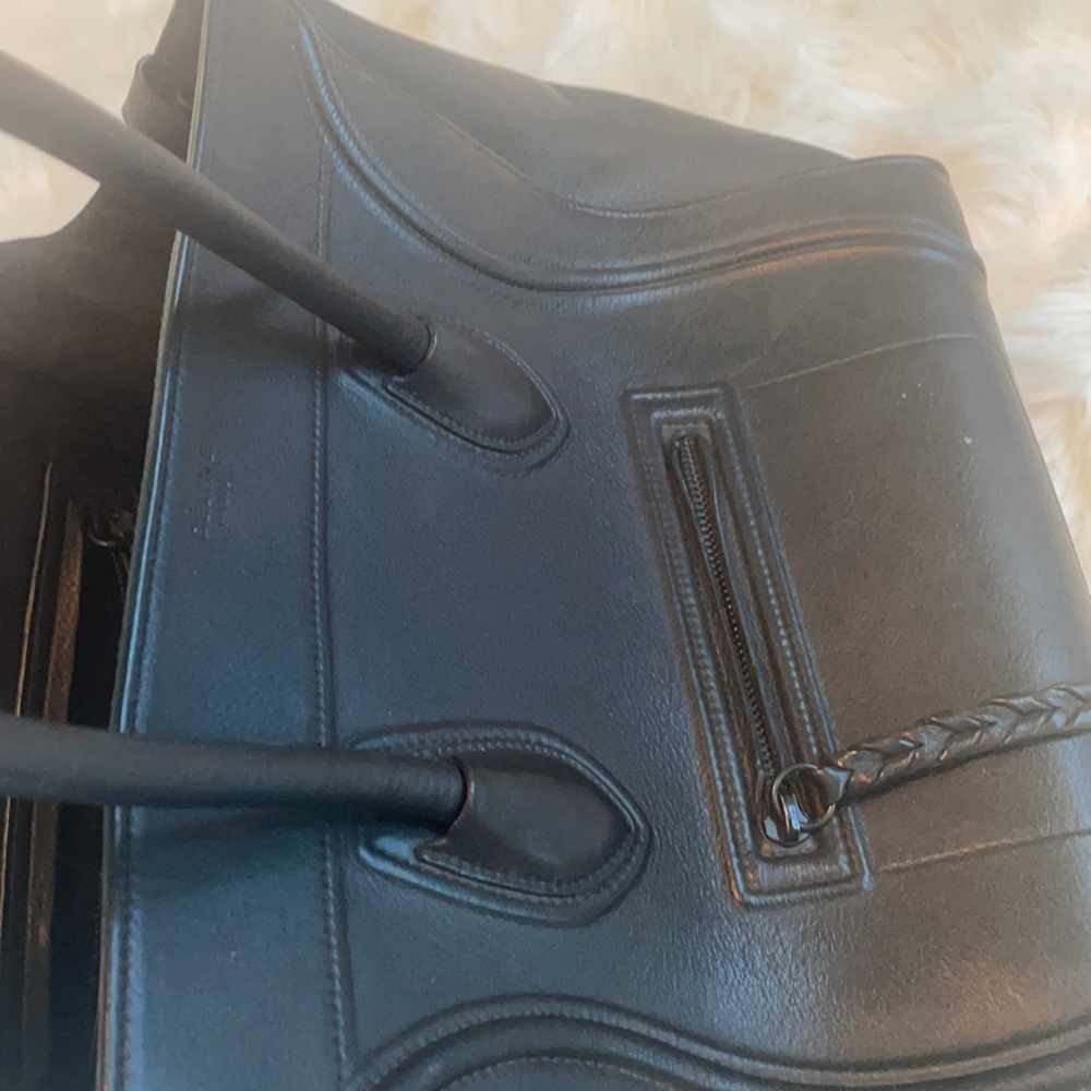 Black leather Celine bag “phantom “ - Picture 8 of 11